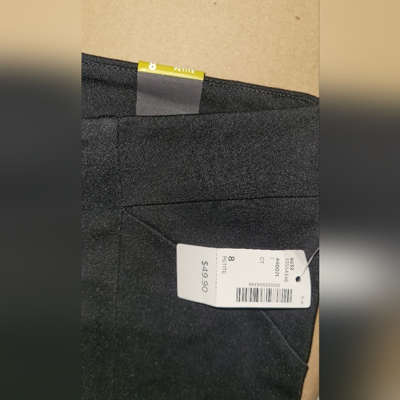 Ladies Reitmans size 8Petite black modern stretch legging - ankle length - Picture 5 of 6